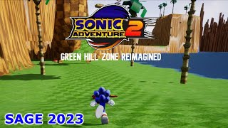 Sonic Adventure 2  Green Hill Zone Reimagined [upl. by Hutner]