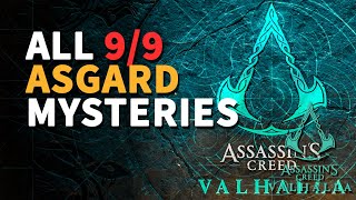 All Asgard Mysteries Assassins Creed Valhalla [upl. by Ontina]