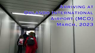 Arriving at Orlando International Airport MCO [upl. by Unni]