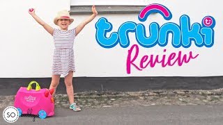 Trunki Ride On Suitcase Full Review 2019 [upl. by Seluj980]