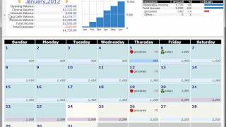 Budget Calendar Tutorial [upl. by Blankenship]