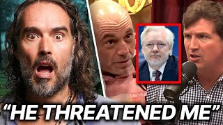 Joe Rogan Goes Silent When Tucker Reveals This About The CIA And Julian Assange [upl. by Crary430]