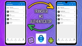 How to Transfer Microsoft Authenticator to a New Phone Android and iPhone  Easy Guide [upl. by Aurore]