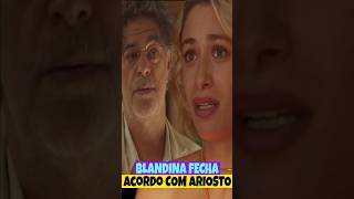 Blandina fecha acordo com Ariosto noranchofundo novela novelas [upl. by Esimehc]