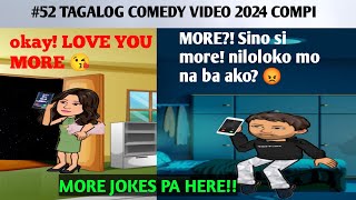 52 TAGALOG COMEDY VIDEOS COMPILATION ANIMATION 2024  FOR INTERTAINMENT ONLY rogin funny animation [upl. by Ahsirek]