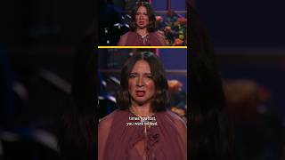 “You were ROBBED” 🤣 MayaRudolph Emmys Shorts [upl. by Hellman]