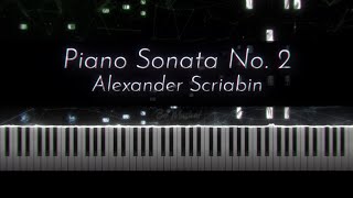 Scriabin Piano Sonata No 2 in Gsharp minor Op 19 quotSonataFantasyquot Ashkenazy [upl. by Mohr]