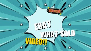 What Sold On eBay In One Week [upl. by Henriha]