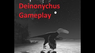 Deinonychus Gameplay  Prehistory Roblox [upl. by Levitan824]