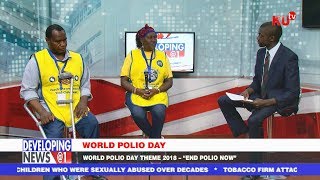 WORLD POLIO DAY 2018 Interview  Vincent Odundo [upl. by Arenahs656]