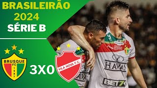 Brusque 3x0 Vila Nova  Brasileirão série B  Simulação no pes 21 2024 [upl. by Wellesley]