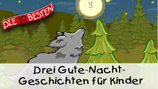 🥱 Drei Kurzgeschichten für Kinder 11 Min  Folge 13  Gute Nacht Geschichten für Kinder [upl. by Hoban595]