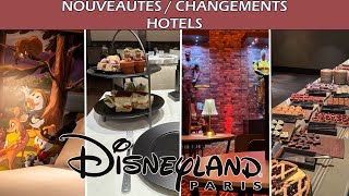 LES DERNIÈRES NOUVEAUTÉS DES HOTELS DE DISNEYLAND PARIS [upl. by Ennaeus502]