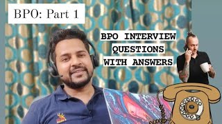 BPO INTERVIEW QUESTIONS WITH ANSWERS  PREPARATION FOR BPO [upl. by Phoebe]