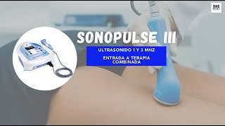 SONOPULSE III ultrasonido terapiacombinada fisioterapia Ibramed [upl. by Glenden224]