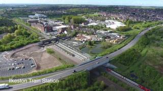 Drone Flight Ilkeston [upl. by Llertnauq]