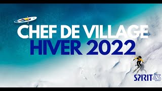 Chefs de Villages Club Med Hiver 2022  Esprit libre [upl. by Llorre106]