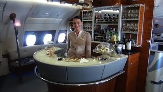 Emirates A380 First Class Showers and Suites [upl. by Narrat]