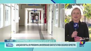 Secretaria de Educação Lança Edital do Programa Universidade Gratuita [upl. by Rosamond769]