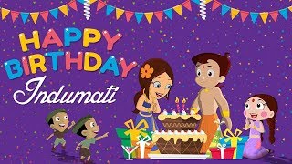 Chhota Bheem  Rajkumari Indumati ka Janamdin  Happy Birthday Indumati [upl. by Irtak]