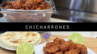 Receta de Chicharrones Salvadoreños Deliciosos ElSalvador Chicarrones Pupusas [upl. by Lenneuq]