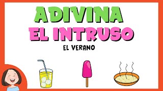 Adivina el Intruso El Verano [upl. by Efeek805]