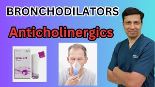 Bronchodilators pharmacology।Anticholinergic bronchodilators।Ipratropium bromide हिंदी में। [upl. by Neo]