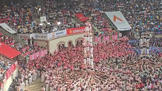 3d8  Concurs de castells 2024  Colla Castellers Xiquets de Tarragona [upl. by Cosetta]