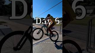 Skatepark  Day 6 mtb shorts bikelife [upl. by Drais]