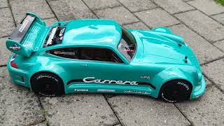 Arrma limitless v2  Deltaplastik Porsche 911 [upl. by Hermon290]