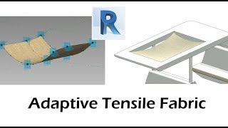 Model a tensile fabric in Revit [upl. by Abra]