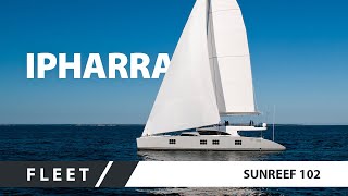 Mega catamaran for charter Sunreef 102 IPHARRA [upl. by Eerpud]