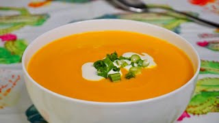 Crema de zanahoria muy rica y fácil Esta receta te encantará 🥕 cocinadeignacio [upl. by Eahsel202]