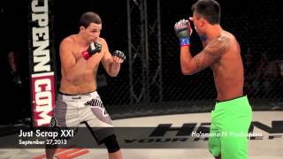 Joey Aquino vs Adam Collarile Just Scrap XXI HiloHawaii [upl. by Alleram]