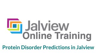 Protein disorder predictors in Jalview [upl. by Neelyak]