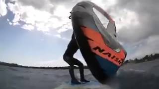 NEONMARS Môze jazdiť nafukovací paddleboard windsup v sklze Otestovali sme ho s krídlom NAISH [upl. by Julita]