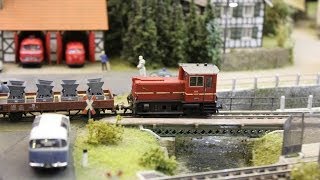 H0e Modellbahn Deltaspoor  Modellbahnromantik auf 2 qm [upl. by Rossing451]