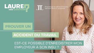 Estce possible denregistrer mon employeur à son insu   Laure des Questions  Épisode 103 [upl. by Linzer]