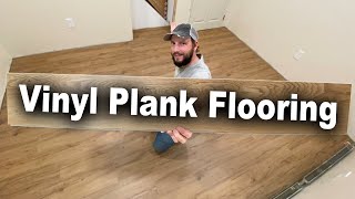 How to Install Vinyl Plank Flooring  Lifeproof LVP [upl. by Goeselt623]