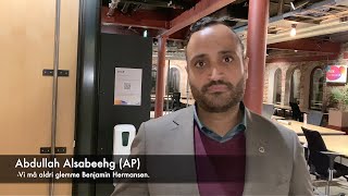 Abdullah Alsabeehg Vi må aldri glemme Benjamin Hermansen [upl. by Aihsenat]