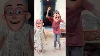 Lakde ki katthi kathi pe ghoda 🥵🥵🥵 trending shorts motupatlu funny comedy [upl. by Habeh431]