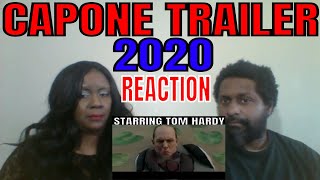 CAPONE 2020 TRAILER REACTION Tom Hardy as Al Capone [upl. by Eirellam]