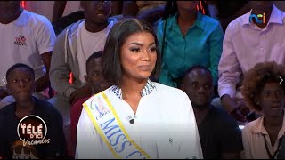 Miss Cameroun 2023 Princesse Issie était sur le plateau de La Télé dIci Vacances [upl. by Kondon]