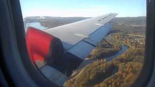 Sundsvall Timrå  NextJet BAe ATP landing [upl. by Marashio251]