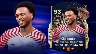 FC 24 OPENDA 93 TOTS PLAYER REVIEW I FC 24 ULTIMATE TEAM [upl. by Garmaise822]