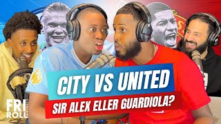 HØJLUND BÄTTRE ÄN HAALAND  CITY VS UNITED DEBATT MED MUBBZTV [upl. by Lore]