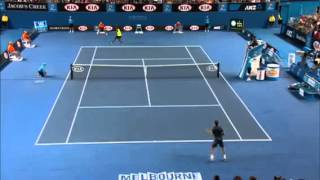 تبادل طويل أستمر لـ 71 ضربة  Simon vs Monfils [upl. by Maud]