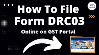 How to file DRC03 for GST Payment if mismatch in Return  DRC 03 PAYMENT [upl. by Novyak]