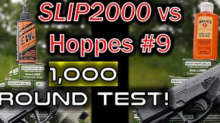 Slip2000 EWL vs Hoppes 9 Lubrication Test [upl. by Secundas]