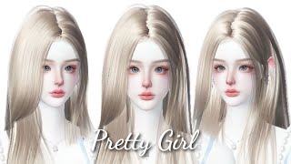 Zepeto Face Tutorial  Pretty Girl Oplas Zepeto [upl. by Ahsienroc]